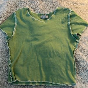 Sky & Sparrow reversed stitching top